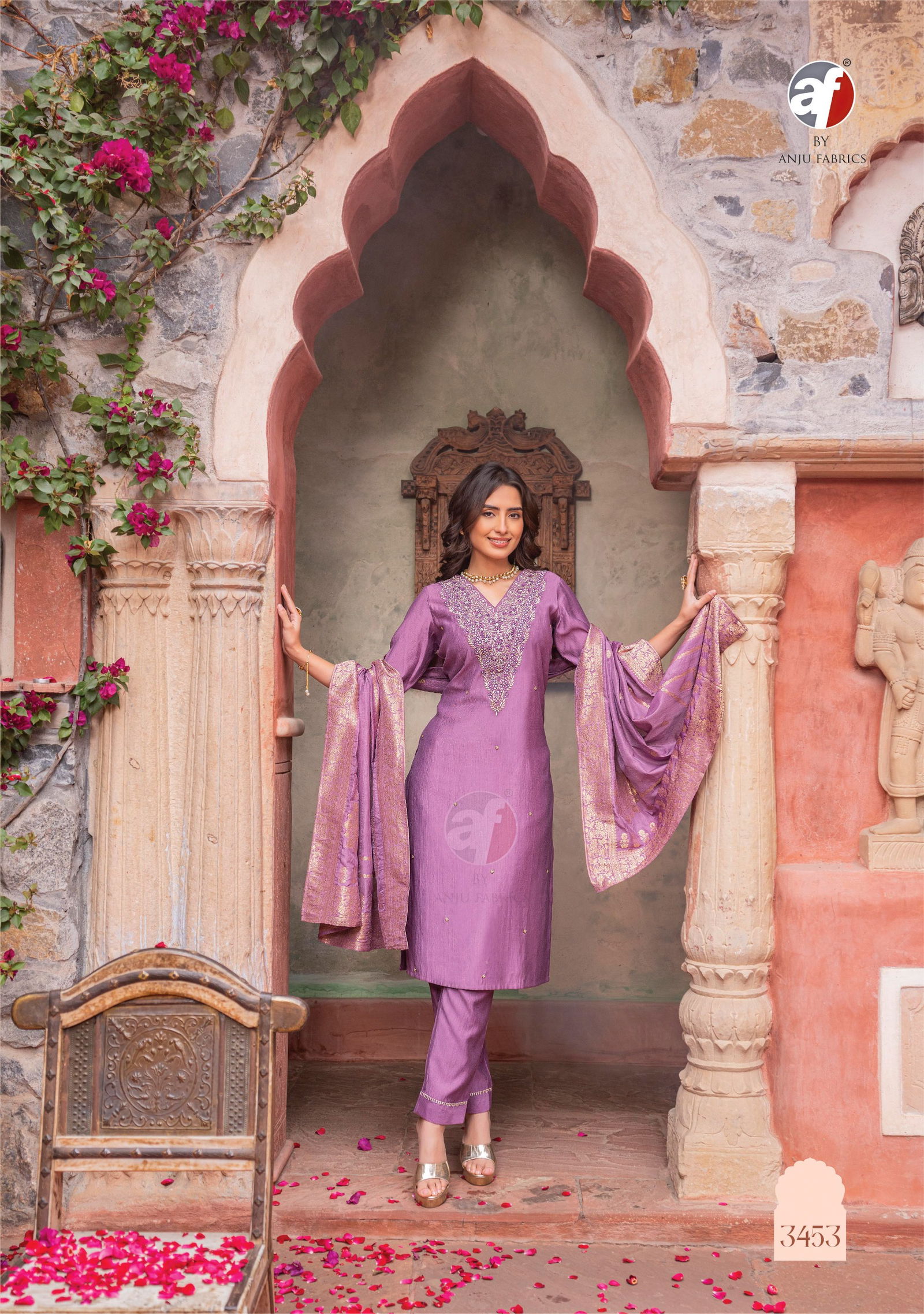 Mayuri Vol 4 By AF Designer Kurti With Bottom Dupatta Wholesale Shop In Surat